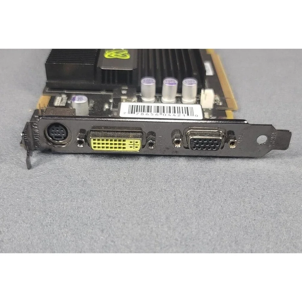 XFX GeForce 8500 GT 512MB Silent PCIe Graphics Card VGA DVI S-Video